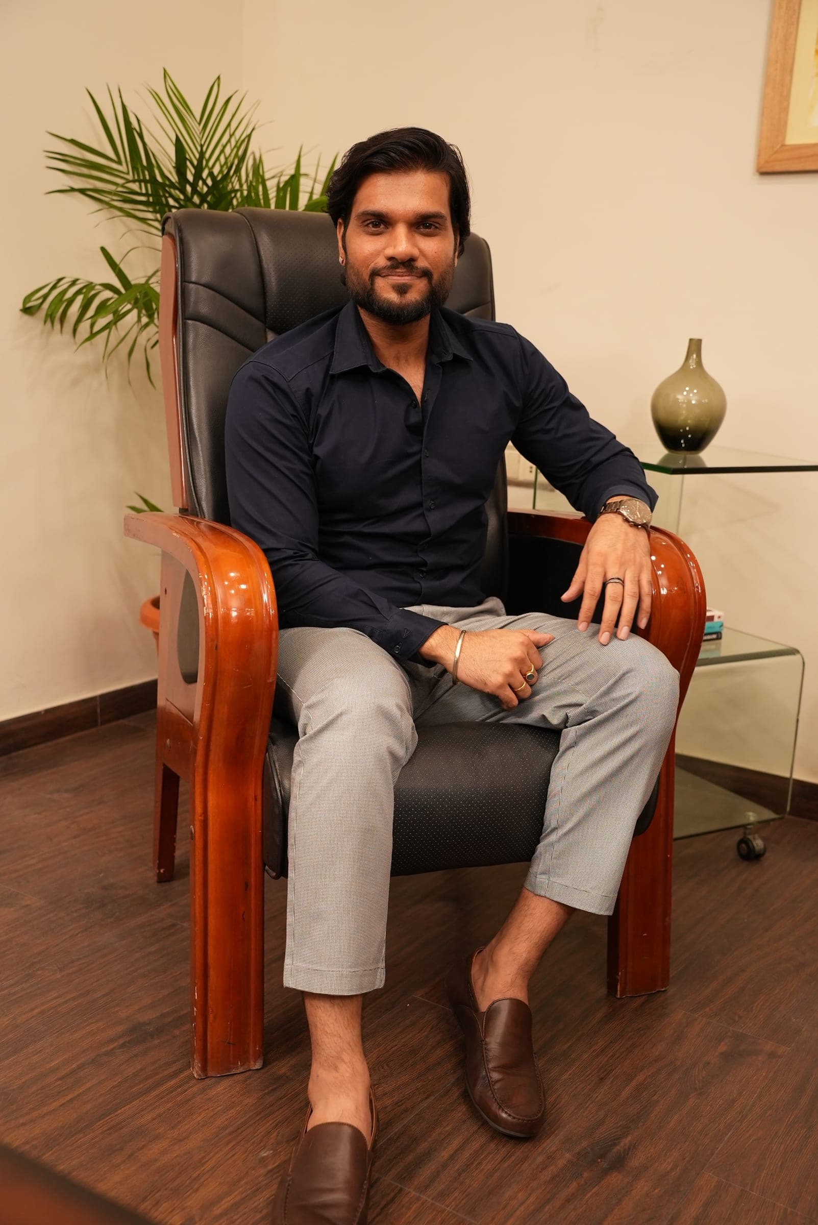 The Arvind Arora Show studio
